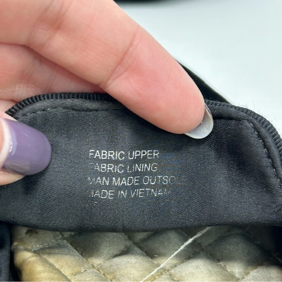 Birdies The Starling Black Velvet Comfort Smoking Slipper Flats Size 6.5 - Picture 14 of 14